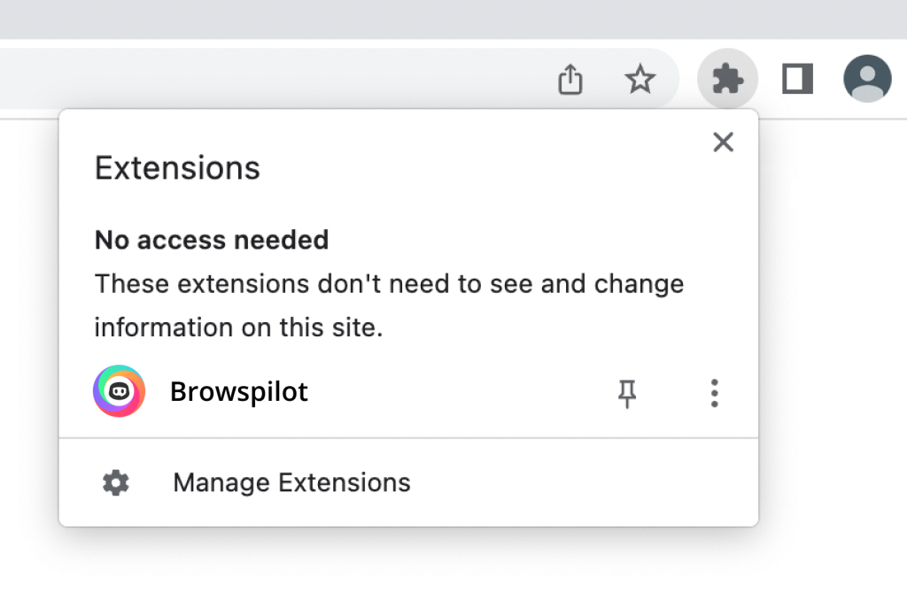 Browspilot in Chrome